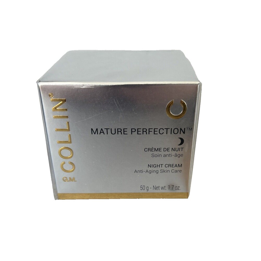 G.M. GM Collin Mature Perfection Night Cream Anti-Aging 1.7 oz / 50g New Sealed